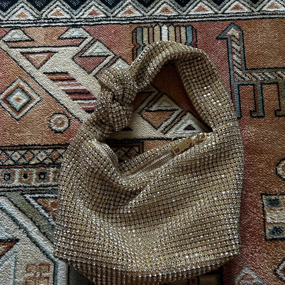 Elegant Gold Women's Bag